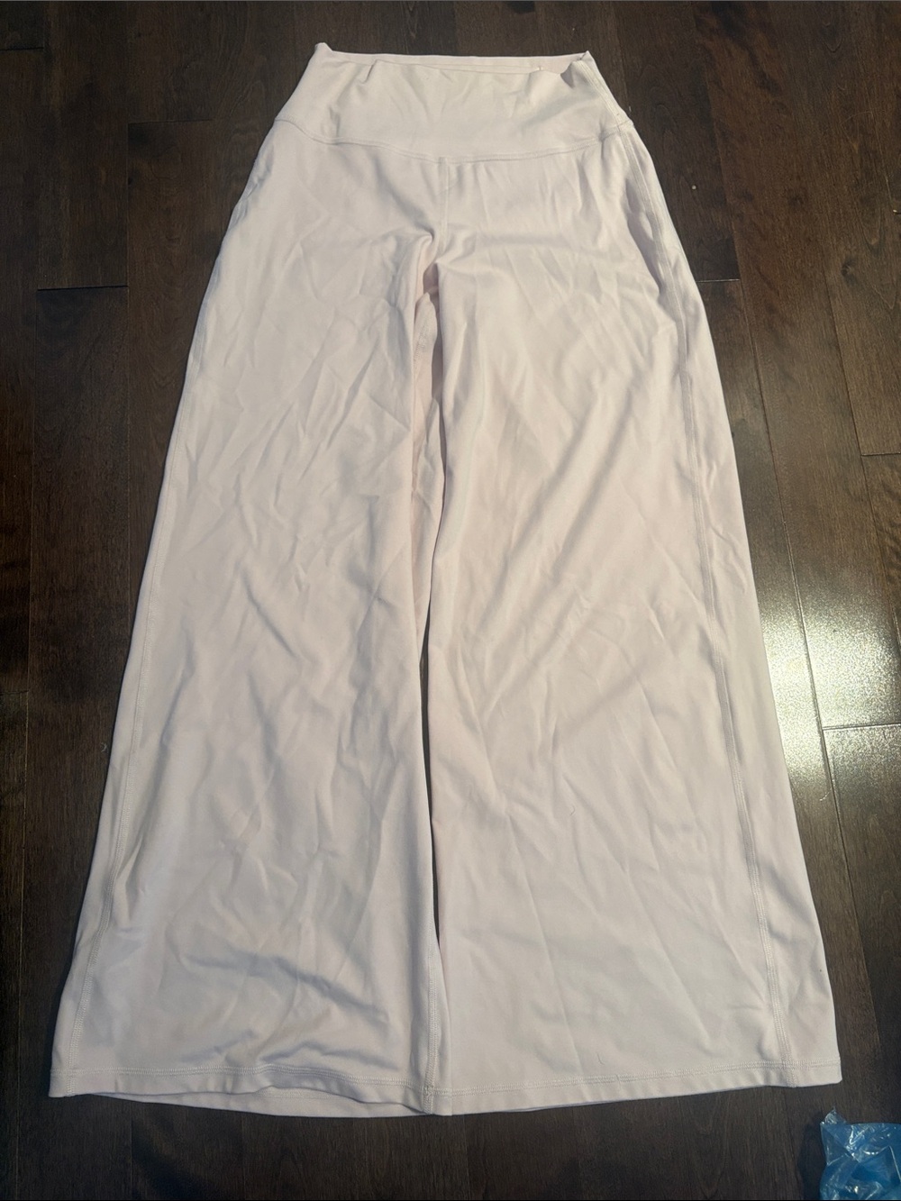 Gilly Hicks Pale Pink Wide-Leg Leggings